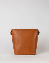 Load image into Gallery viewer, Leather Bobbi Bucket Bag Maxi | Cognac Classic Leather