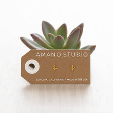 Load image into Gallery viewer, Saguaro Cactus Stud Earrings