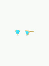 Load image into Gallery viewer, Mini Energy Gem Earrings | Turquoise
