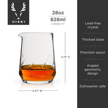 Load image into Gallery viewer, Burke Crystal Mixing Glass