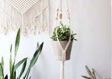 Load image into Gallery viewer, Macrame Plant Hanger | Copper Accent