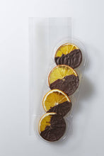 Load image into Gallery viewer, Dark Chocolate Crispy Orange Slices