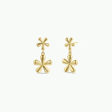 Load image into Gallery viewer, Double Daisy Earrings