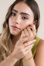 Load image into Gallery viewer, Arched Crown Ring | Champagne