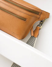 Load image into Gallery viewer, Beck's Bum Bag | Cognac Vegan Leather