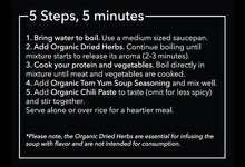 Load image into Gallery viewer, Thai for Two Cooking Kit l Organic Tom Yum Soup