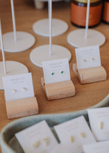 Load image into Gallery viewer, Teardrop Earrings | Emerald