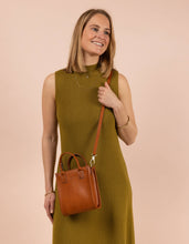 Load image into Gallery viewer, Jackie Mini Bag | Cognac Classic Leather
