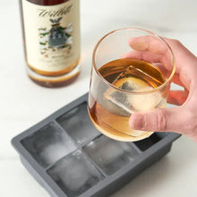 Load image into Gallery viewer, 2" Whiskey Ice Cube Tray w/ Lid