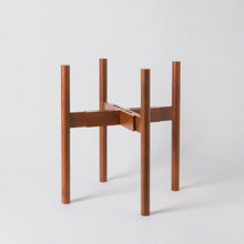 Load image into Gallery viewer, Adjustable Bamboo Plant Stand