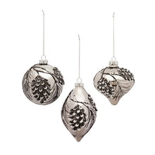Load image into Gallery viewer, Gilded Pinecone Ornament