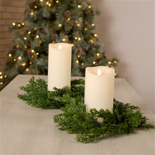 Load image into Gallery viewer, Pine Candle Wreath