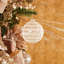 Load image into Gallery viewer, Gold Plaid Ornament