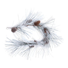 Load image into Gallery viewer, Flocked Pine Garland