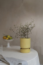 Load image into Gallery viewer, Hoff Glazed Planter | Pale Yellow