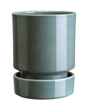 Load image into Gallery viewer, Hoff Glazed Planter | Misty Blue