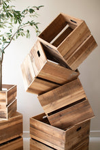 Load image into Gallery viewer, Recycled Pine Crate | Set of 6