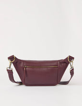 Load image into Gallery viewer, Drew Bum Bag | Dark Cherry Soft Grain Leather