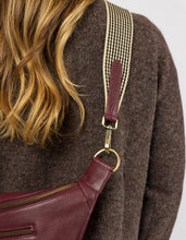 Load image into Gallery viewer, Drew Bum Bag | Dark Cherry Soft Grain Leather