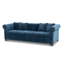 Load image into Gallery viewer, Tuxedo Sofa | Imperial Indigo