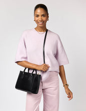 Load image into Gallery viewer, Jackie Midi | Black Classic Leather