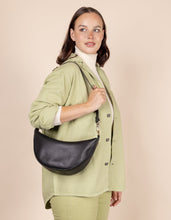 Load image into Gallery viewer, Leo Bag | Black Soft Grain Leather