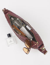 Load image into Gallery viewer, Leo Woven Midi | Dark Cherry Soft Grain Leather