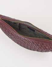 Load image into Gallery viewer, Leo Woven Midi | Dark Cherry Soft Grain Leather
