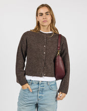 Load image into Gallery viewer, Leo Woven Midi | Dark Cherry Soft Grain Leather
