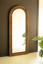 Load image into Gallery viewer, Arched Recycled Framed Floor Mirror