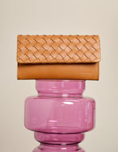 Load image into Gallery viewer, Pau's Pouch | Cognac Woven Leather
