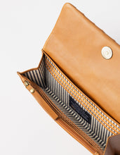 Load image into Gallery viewer, Pau's Pouch | Cognac Woven Leather