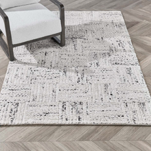 Load image into Gallery viewer, Sosa | Ivory/ Black Rug