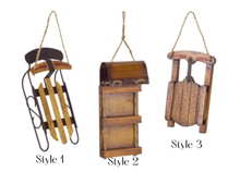 Load image into Gallery viewer, Sled Ornament