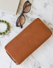 Load image into Gallery viewer, Sonny Wallet l Cognac Stromboli Leather