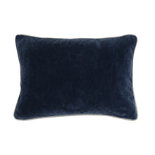 Load image into Gallery viewer, Heirloom Velvet Pillow | Navy