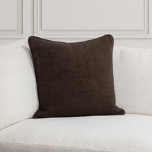 Load image into Gallery viewer, Bedford Linen Pillow | Ganache