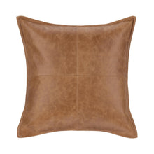 Load image into Gallery viewer, Leather Dumont Pillow | Chestnut