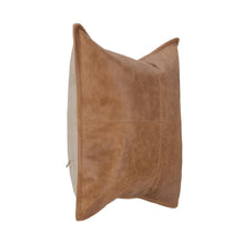 Load image into Gallery viewer, Leather Dumont Pillow | Chestnut