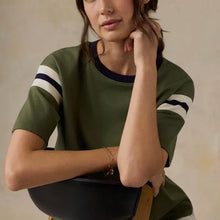 Load image into Gallery viewer, Sport Jersey Throwback Tee | Clover Varsity
