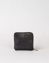 Load image into Gallery viewer, Sonny Square Wallet l Black Stromboli Leather