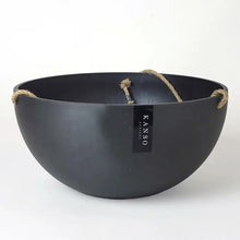 Load image into Gallery viewer, Rounded Signature Hanging Planter | Black