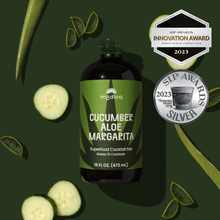 Load image into Gallery viewer, Cucumber Aloe Margarita Cocktail + Mocktail Mix