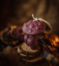 Load image into Gallery viewer, Mushroom Beeswax Candle
