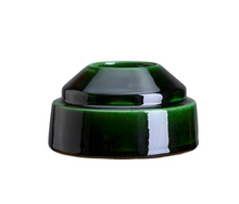 Load image into Gallery viewer, Hoff Glazed Candleholder | Emerald Green