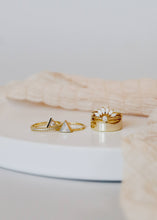 Load image into Gallery viewer, Crown Ring | White Opal