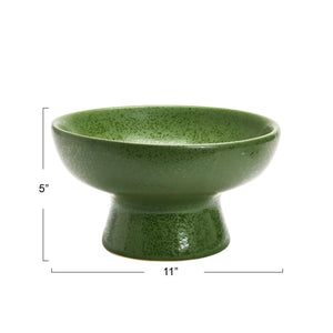 Emerald Stoneware Bowl