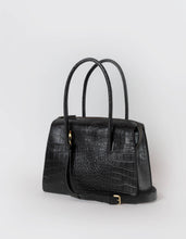 Load image into Gallery viewer, Kate Bag | Black Croco Classic Leather
