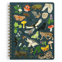 Load image into Gallery viewer, Woodland Spiral Notebook