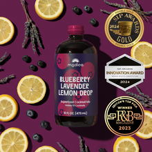 Load image into Gallery viewer, Blueberry Lavender Lemon Drop Cocktail + Mocktail Mix